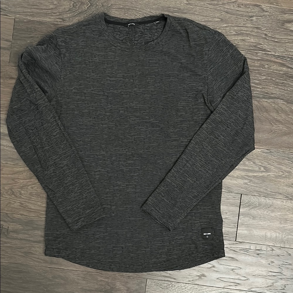 Men's Black Long Sleeve Shirt